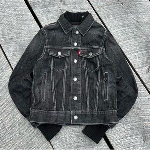 Levi’s Denim Sweatshirt Lined Jacket